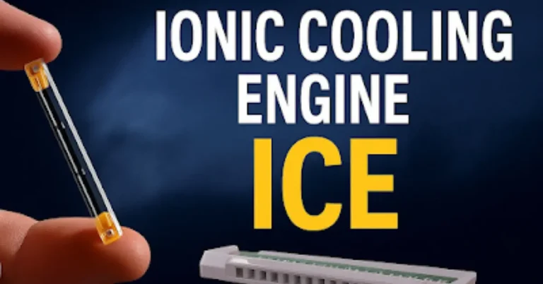 Ionic Cooling Fan