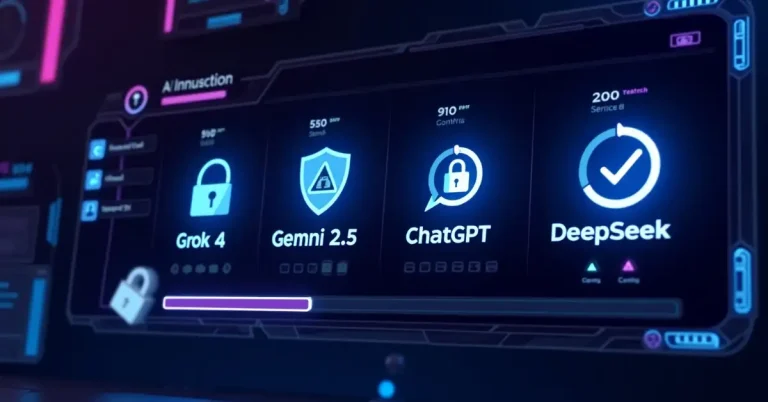 Grok 4 vs. Gemini 2.5 vs. ChatGPT vs. DeepSeek
